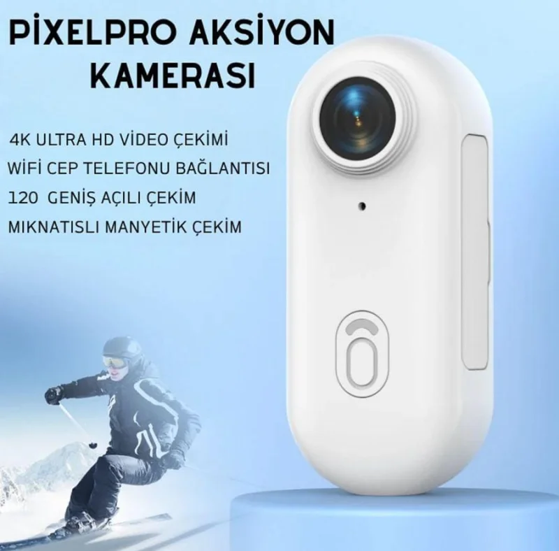Pixel Pro 4k Aksiyon Kamerası