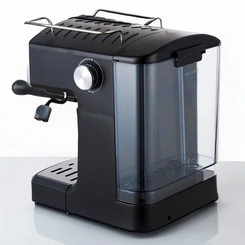 Süt köpürtücülü Espresso Latte Cappuccino Americano Kahve Makinesi 1.5 Litre