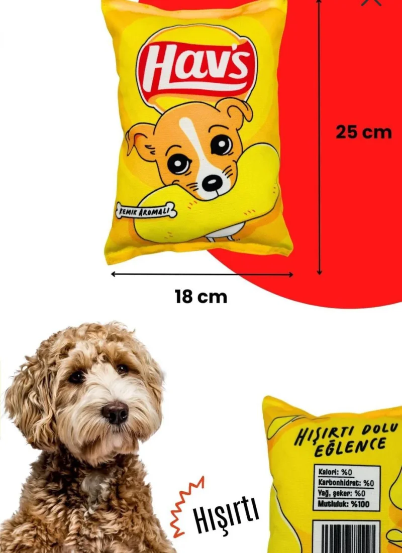 Köpekler İçin Hışırtı Yastığı 