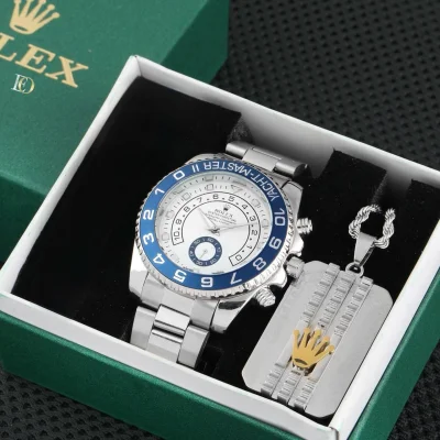 Rolex Çelik Saat Seti 