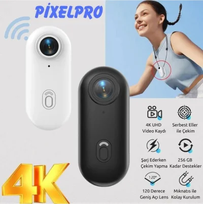 Pixel Pro 4k Aksiyon Kamerası