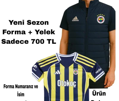 Fenerbahçe Yeni Sezon Takım ve Şişme Yelek Seti 