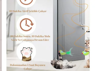 Otomatlı Kedi Oltası 